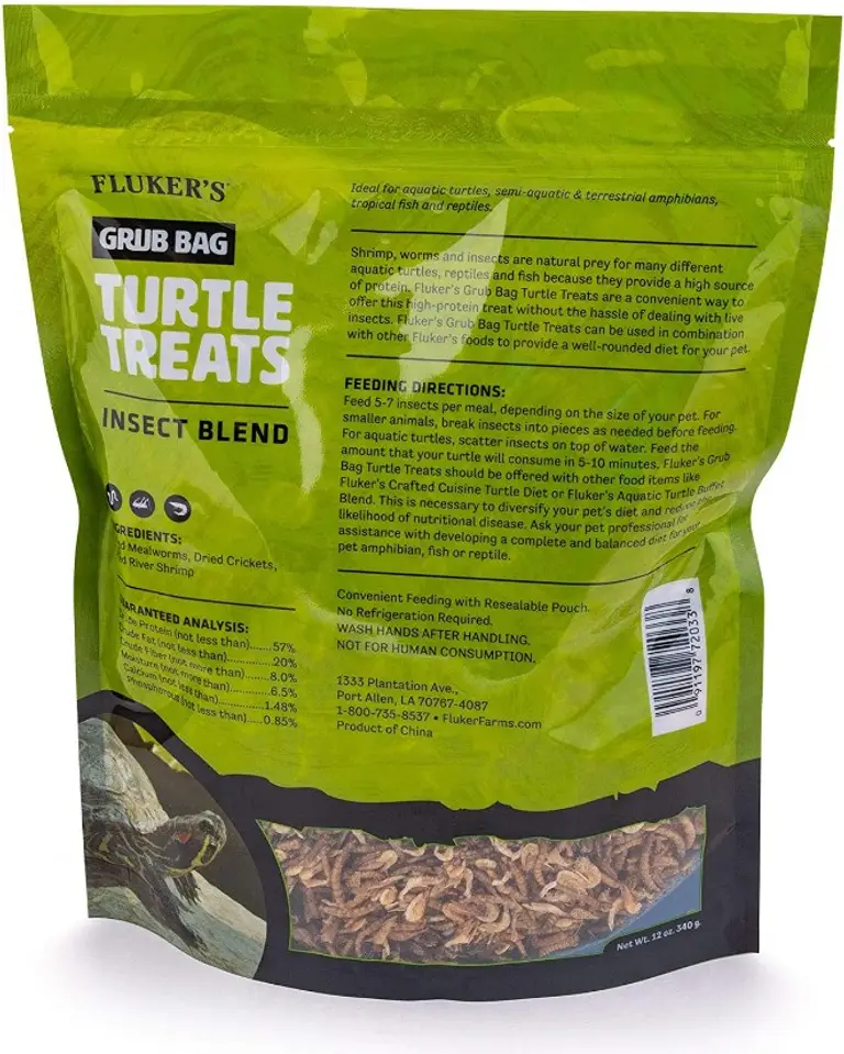 Flukers Grub Bag Turtle Treat - Insect Blend Photo 3