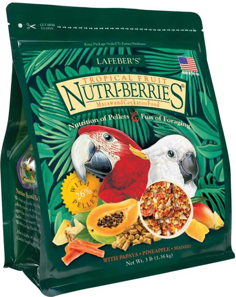 Lafeber Tropical Fruit Nutri-Berries Macaw & Cockatoo Food Photo 3