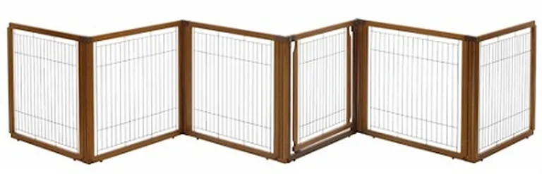 6 Panel Convertible Elite Pet Gate - Autumn Matte Photo 1