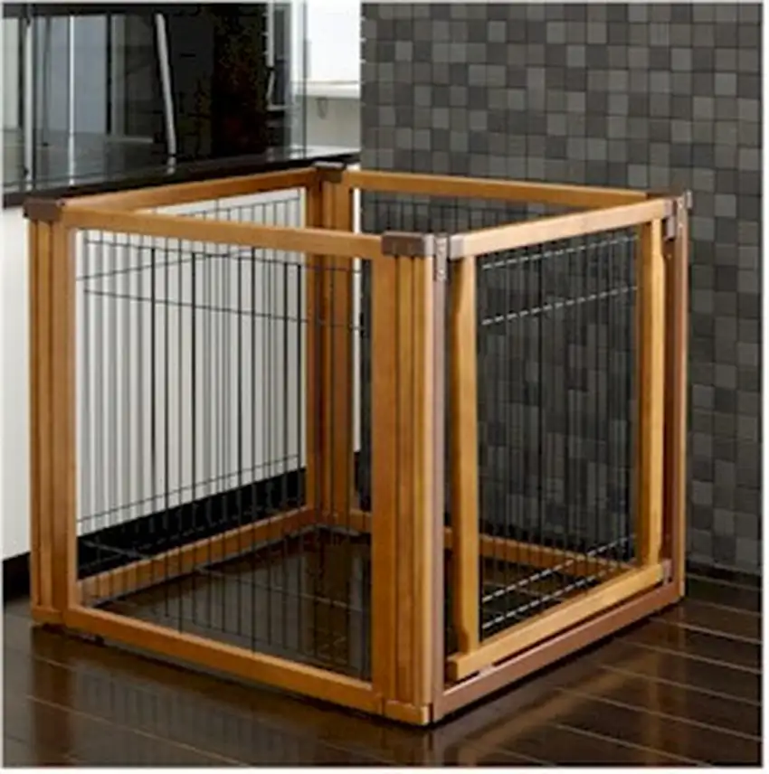 4 Panel Convertible Elite Pet Gate Photo 2