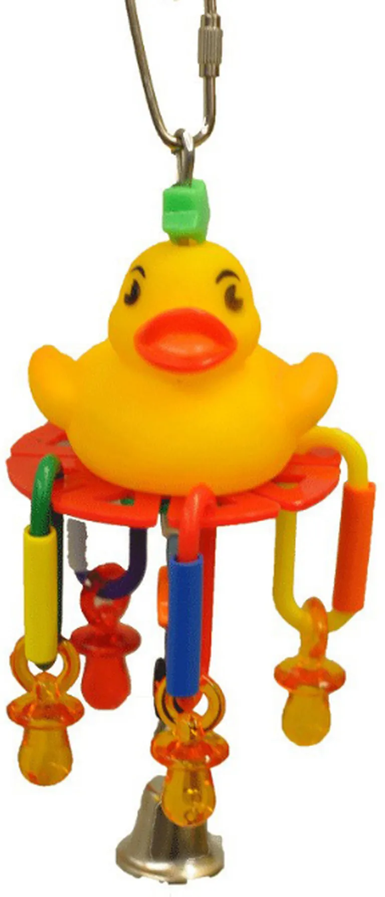 AE Cage Company Happy Beaks Lucky Rubber Ducky Bird toy Photo 2