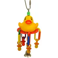 Photo of AE Cage Company Happy Beaks Lucky Rubber Ducky Bird toy