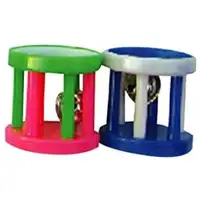 Photo of AE Cage Company Happy Beaks Small Barrel Foot Toy for Birds