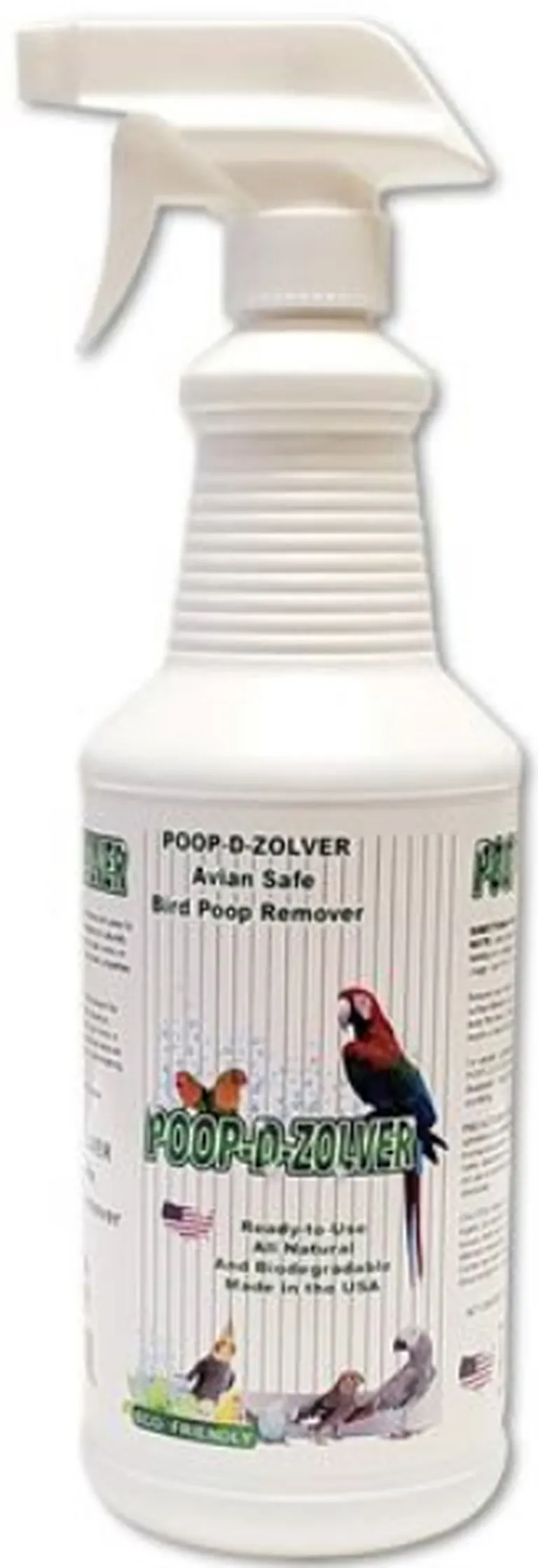 AE Cage Company Poop D Zolver Bird Poop Remover Lime Coconut Scent Photo 1
