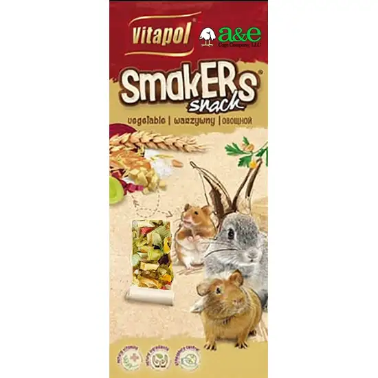 AE Cage Company Smakers Vegetable Sticks for Small Animals Photo 1