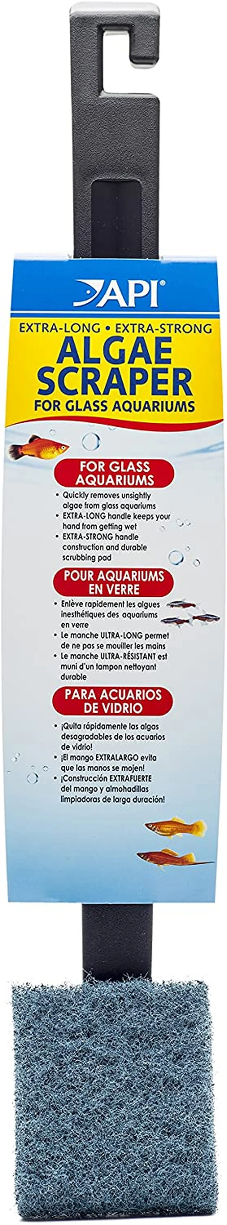 API Algae Scraper for Glass Aquariums Photo 1