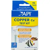 Photo of API Copper Cu+ Test Kit Monitor Copper when Medicating in Freshwater and Saltwater Aquariums