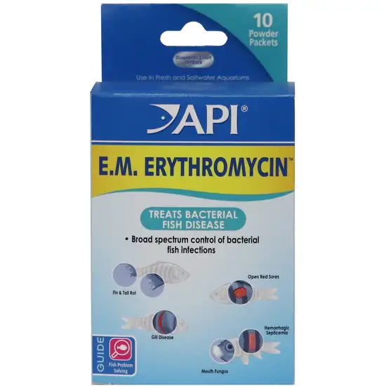 API E.M. Erythromycin Treats Bacterial Fish Disease Photo 1