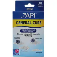 Photo of API General Cure Powder Treats Parasitic Fish Disease