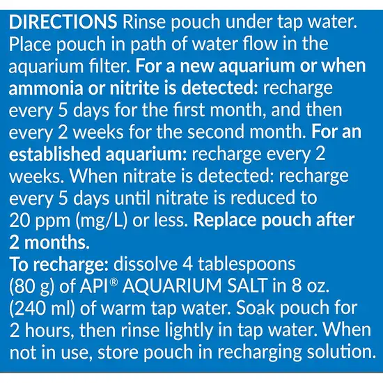 API Nitra-Zorb Removes Aquarium Toxins Size 6 Photo 2