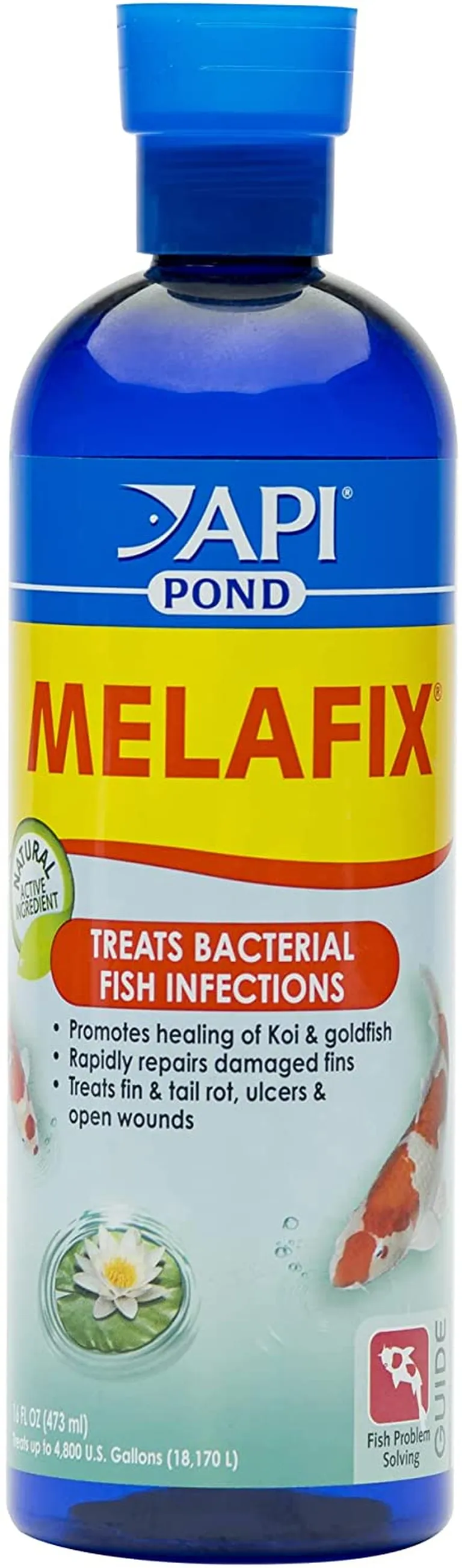 API Pond Melafix Treats Bacterial Infections for Koi and Goldfish Photo 1