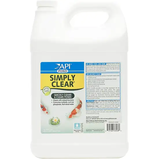 API Pond Simply-Clear with Barley Quickly Cleans and Clears Ponds Photo 1