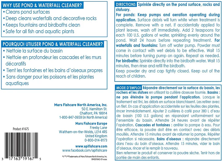 API Pond and Waterfall Cleaner Deep Cleans on Contact Photo 2