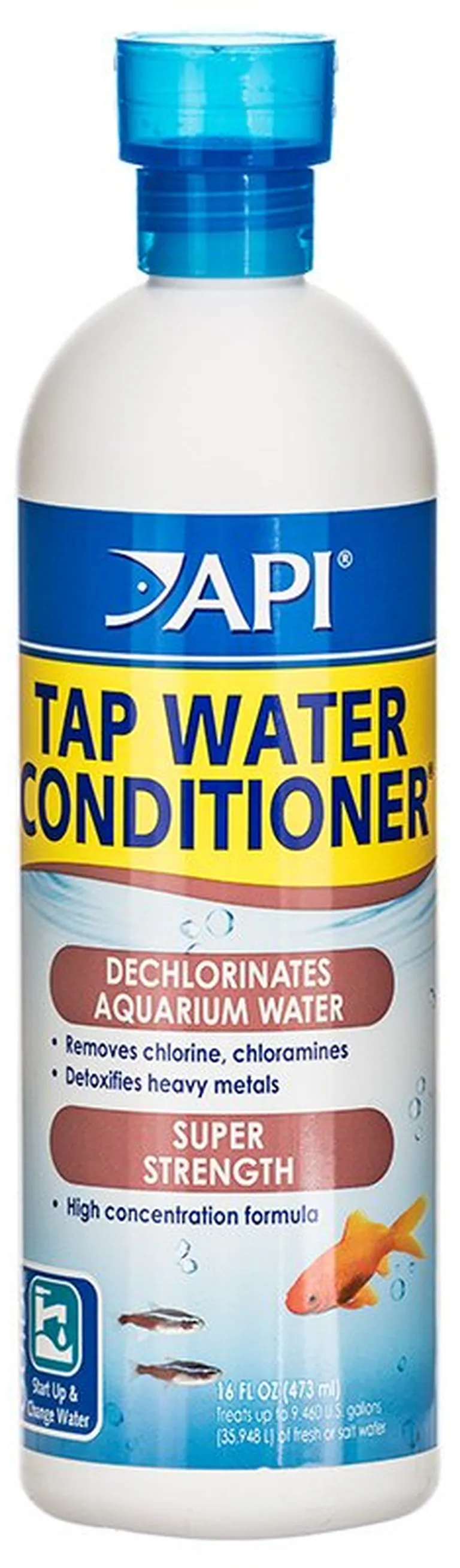 API Tap Water Conditioner Detoxifies Heavy Metals and Dechlorinates Aquarium Water Photo 1