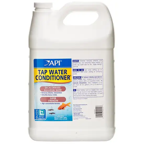 API Tap Water Conditioner Detoxifies Heavy Metals and Dechlorinates Aquarium Water Photo 1