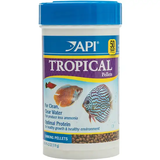 API Tropical Premium Pellets for Community Fish Photo 1