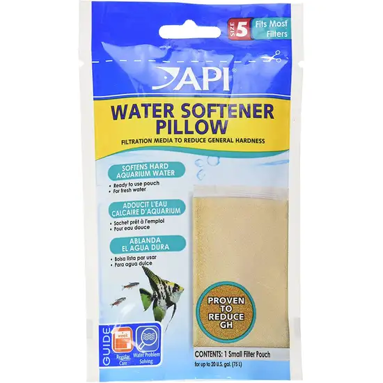 API Water Softener Pillow Size 5 Filtration Media to Reduce General Hardness Photo 1