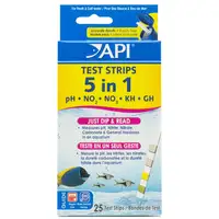 Photo of API 5 in 1 Aquarium Test Strips for Freshwater and Saltwater Aquariums
