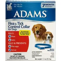 Photo of Adams Flea and Tick Collar For Dogs 7 Month Protection