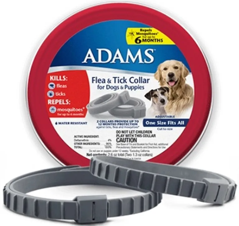 Adams Flea and Tick Collar for Dogs and Puppies Photo 2
