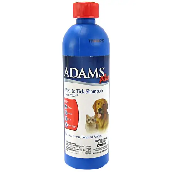 Adams Plus Flea and Tick Shampoo with Precor Photo 1