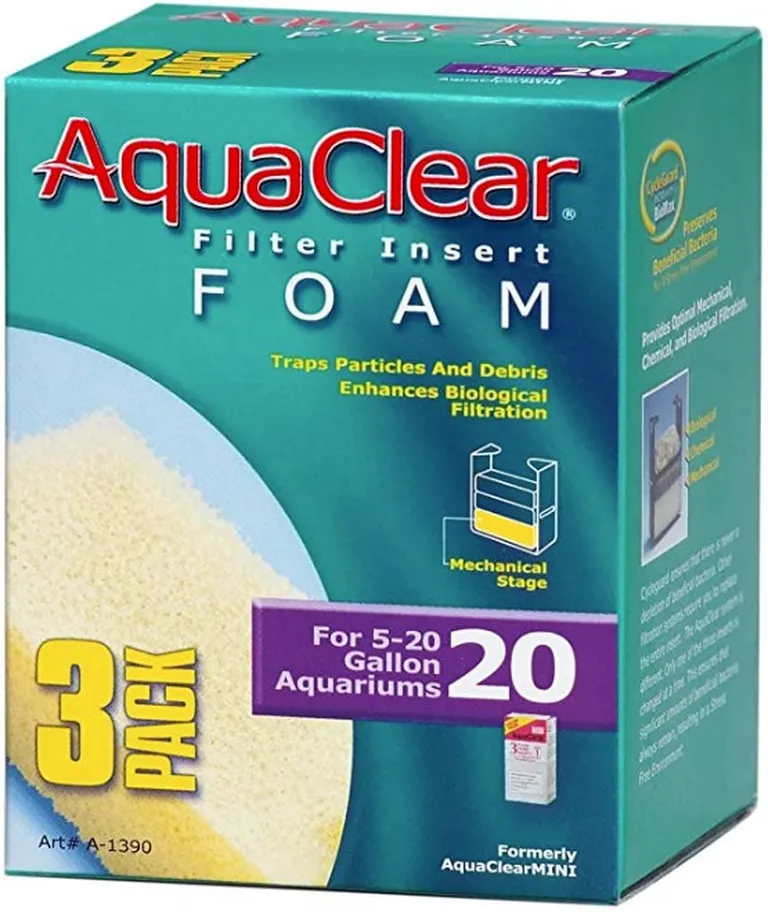 AquaClear Filter Insert Foam for Aquariums Photo 1