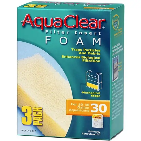 AquaClear Filter Insert Foam for Aquariums Photo 1