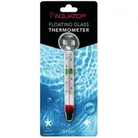 Photo of Aquatop Glass Aquarium Thermometer with Suction Cup
