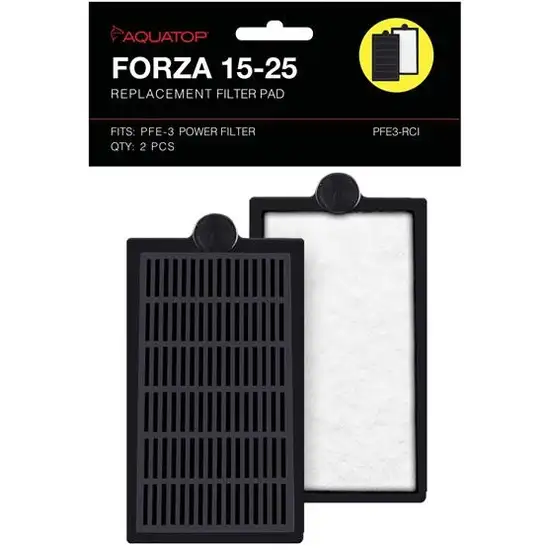Aquatop Replacement Filter Pads with Activated Carbon for PFE-3 Power Filter Photo 1