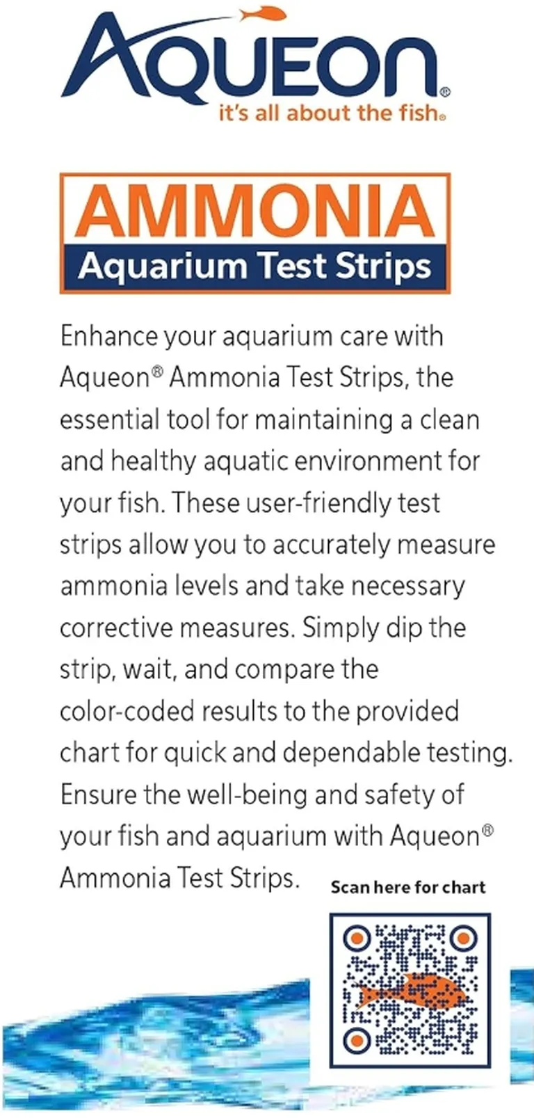 Aqueon Ammonia Aquarium Test Strips Photo 1