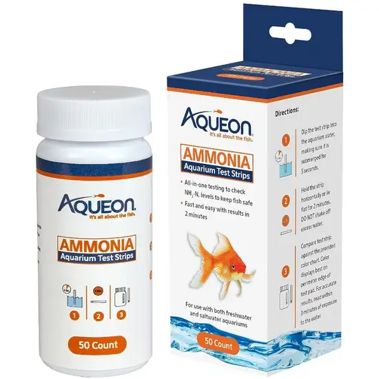 Aqueon Ammonia Aquarium Test Strips Photo 2