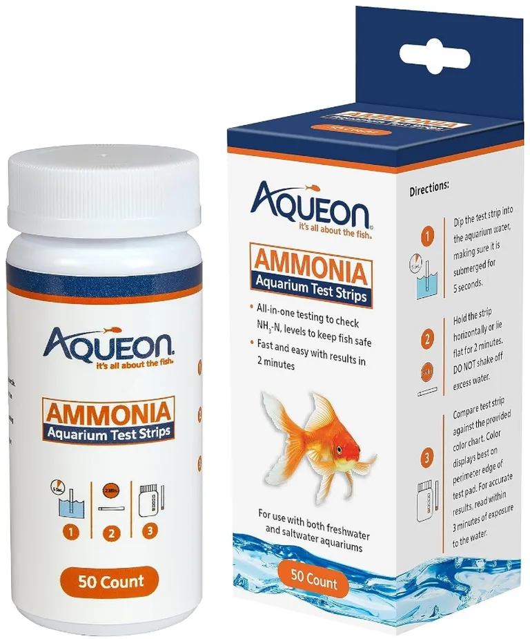 Aqueon Ammonia Aquarium Test Strips Photo 2