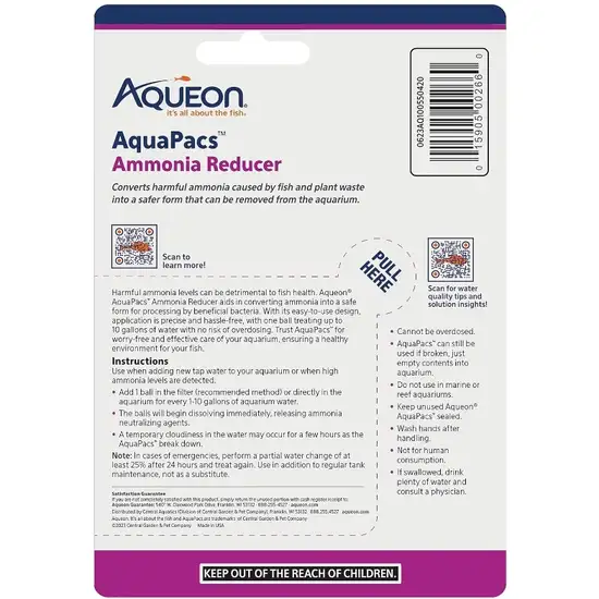 Aqueon AquaPacs Ammonia Reducer Photo 2