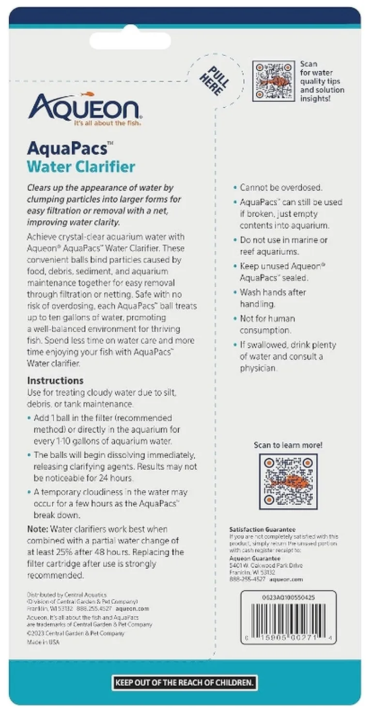 Aqueon AquaPacs Water Clarifier Photo 2