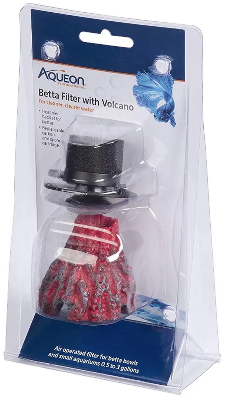 Aqueon Betta Filter with Volcano Photo 1