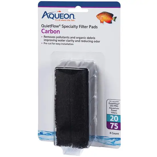 Aqueon Carbon for QuietFlow LED Pro Power Filter 20/75 Photo 1