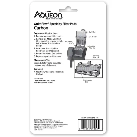 Aqueon Carbon for QuietFlow LED Pro Power Filter 20/75 Photo 2