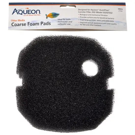 Aqueon Coarse Foam Pads - Small Photo 1