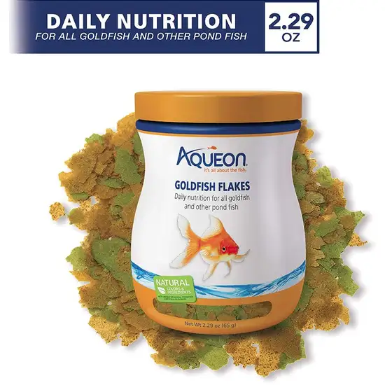 Aqueon Goldfish Flakes Daily Nutrition for All Goldfish and Other Pond Fish Photo 2