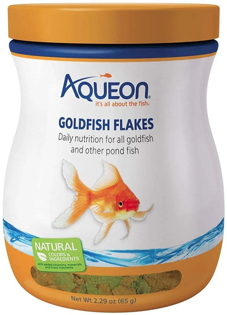 Aqueon Goldfish Flakes Daily Nutrition for All Goldfish and Other Pond Fish Photo 1