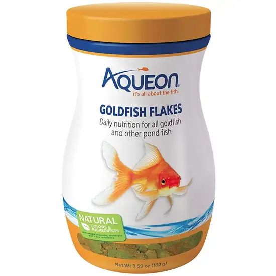 Aqueon Goldfish Flakes Daily Nutrition for All Goldfish and Other Pond Fish Photo 1