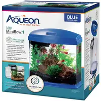 Photo of Aqueon LED MiniBow 1 SmartClean Aquarium Kit Blue