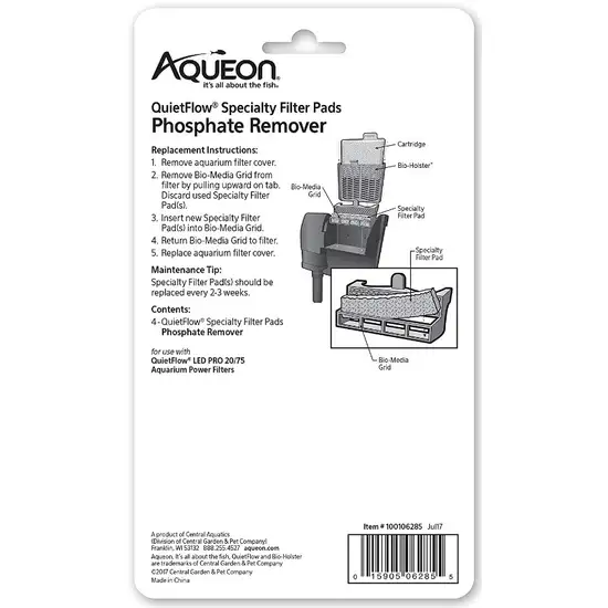 Aqueon Phosphate Remover for QuietFlow LED Pro Power Filter 20/75 Photo 2