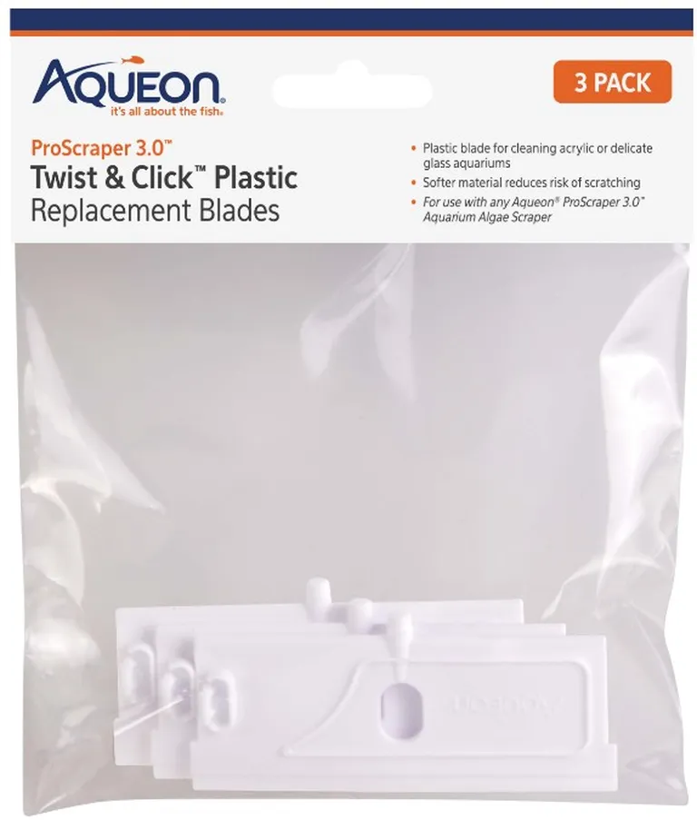 Aqueon ProScraper 3.0 Twist and Click Plastic Replacement Blades Photo 2