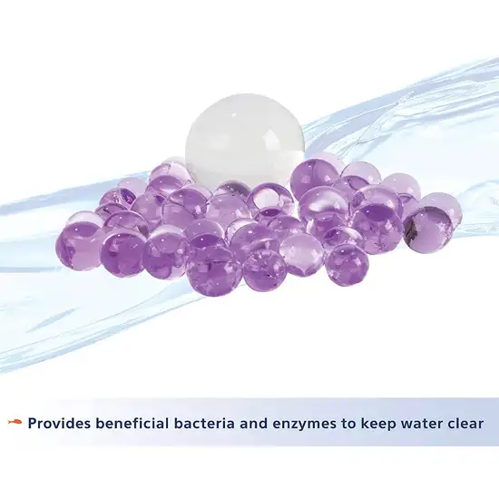Aqueon Pure Betta Beads Purple Photo 4