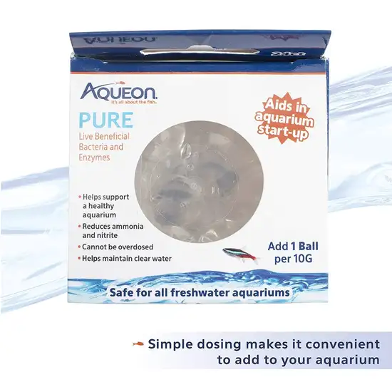 Aqueon Pure Live Beneficial Bacteria and Enzymes for Aquariums Photo 3