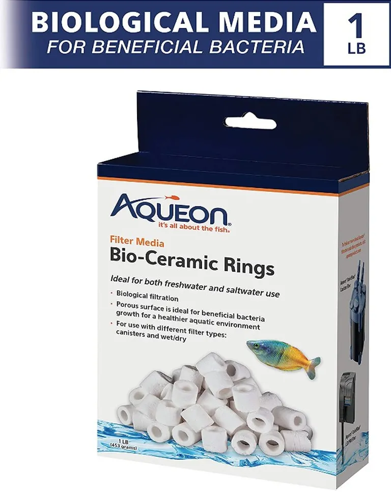 Aqueon QuietFlow Bio Ceramic Rings Filter Media Photo 2