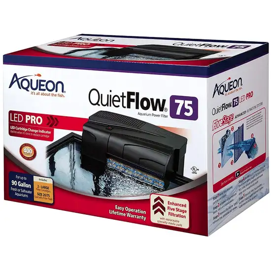 Aqueon QuietFlow LED Pro Power Filter Photo 1