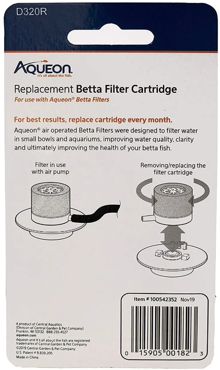 Aqueon Replacement Betta Filter Cartridge Photo 2
