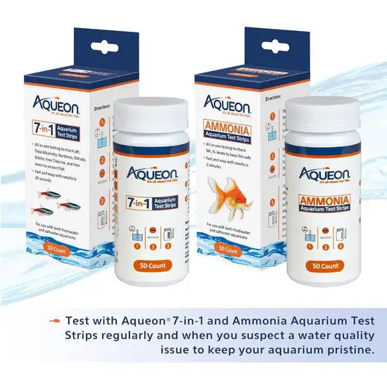Aqueon 7-in-1 Aquarium Test Strips Photo 8